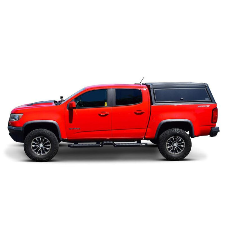 Westin 15-25 Chevrolet Colorado / GMC Canyon CC HDX Running Boards - Tex. Blk - Bull Strap