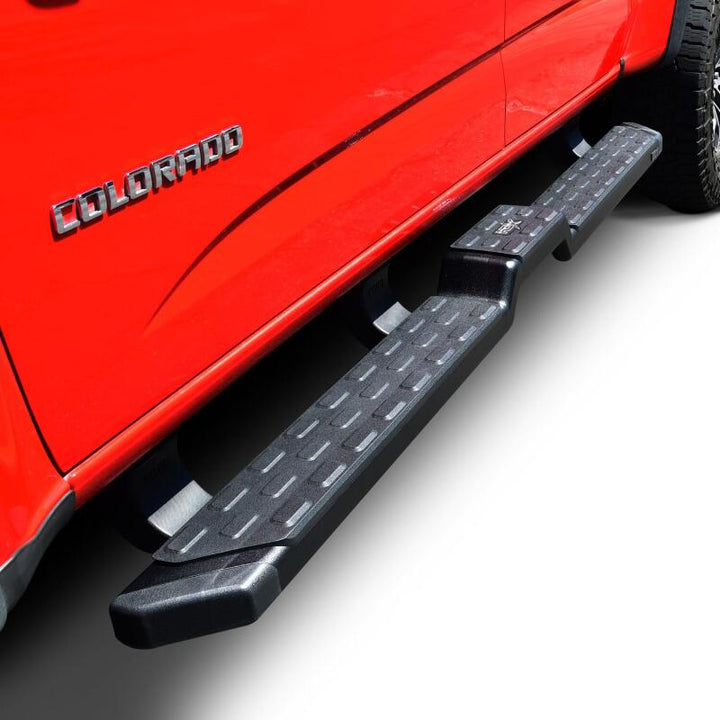 Westin 15-25 Chevrolet Colorado / GMC Canyon CC HDX Running Boards - Tex. Blk - Bull Strap