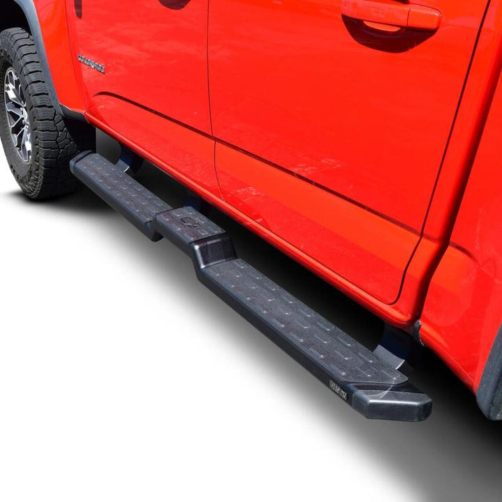 Westin 15-25 Chevrolet Colorado / GMC Canyon CC HDX Running Boards - Tex. Blk - Bull Strap