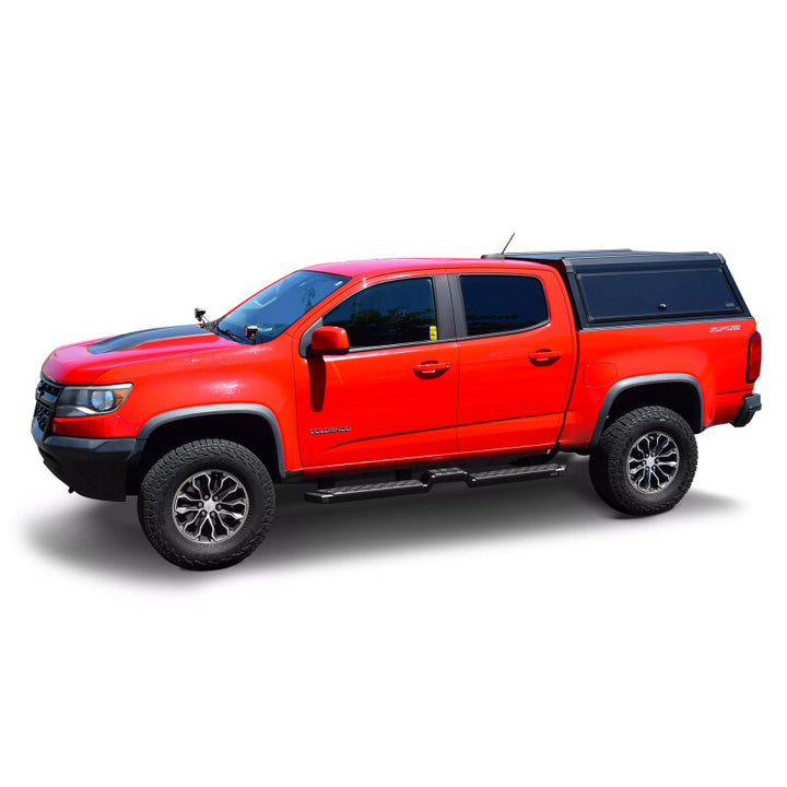 Westin 15-25 Chevrolet Colorado / GMC Canyon CC HDX Running Boards - Tex. Blk - Bull Strap
