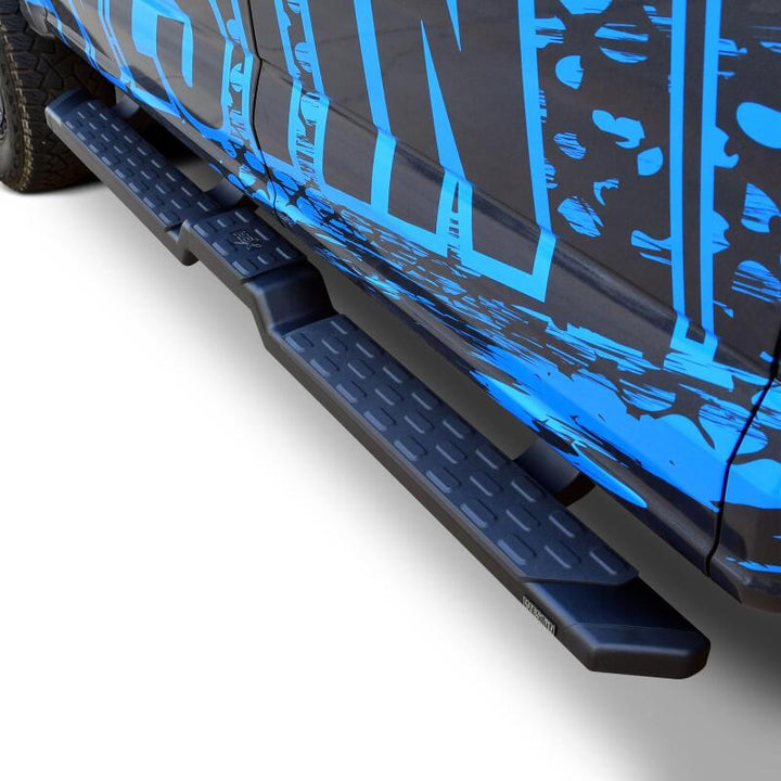 Westin 15-25 Ford F-150 SuperCrew / 17-25 F-250/350 CC HDX Running Boards - Tex. Blk - Bull Strap