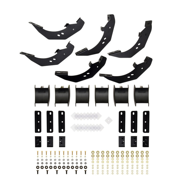 Westin 15-25 Ford F-150 SuperCrew / 17-25 F-250/350 CC HDX Running Boards - Tex. Blk - Bull Strap