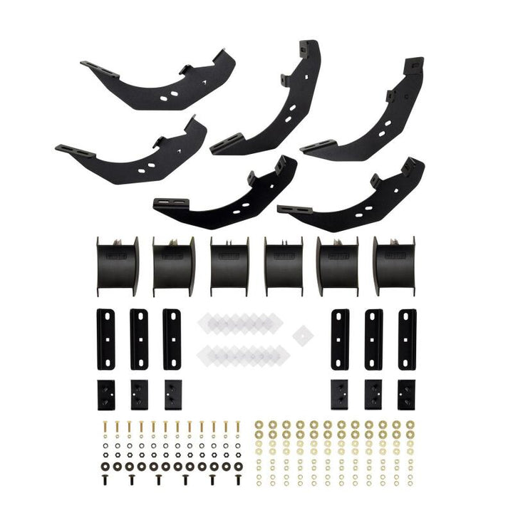 Westin 15-25 Ford F-150 SuperCrew / 17-25 F-250/350 CC HDX Running Boards - Tex. Blk - Bull Strap