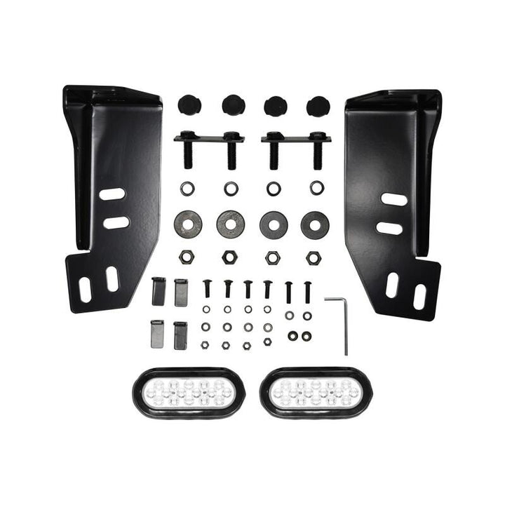 Westin 17-21 Ford F-250/350 HDX Bandit Rear Bumper - Black - Bull Strap
