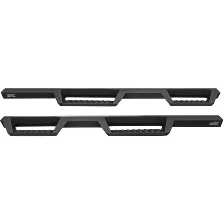 Westin 18-20 Jeep Wrangler JL Unlimited 4DR HDX Drop Nerf Step Bars - Textured Black - Bull Strap