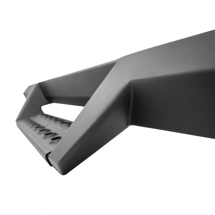 Westin 18-20 Jeep Wrangler JL Unlimited 4DR HDX Drop Nerf Step Bars - Textured Black - Bull Strap