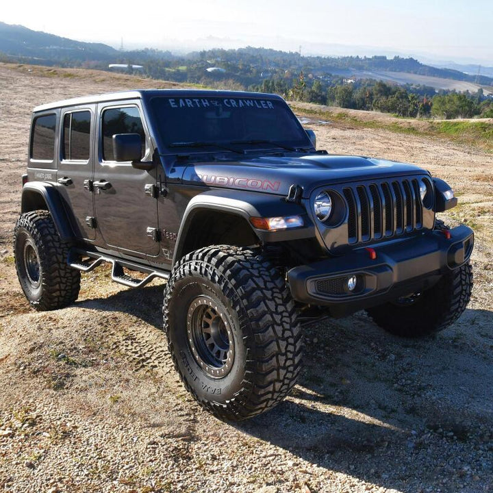 Westin 18-22 Jeep Wrangler JL Unlimited Outlaw Nerf Step Bars - Bull Strap