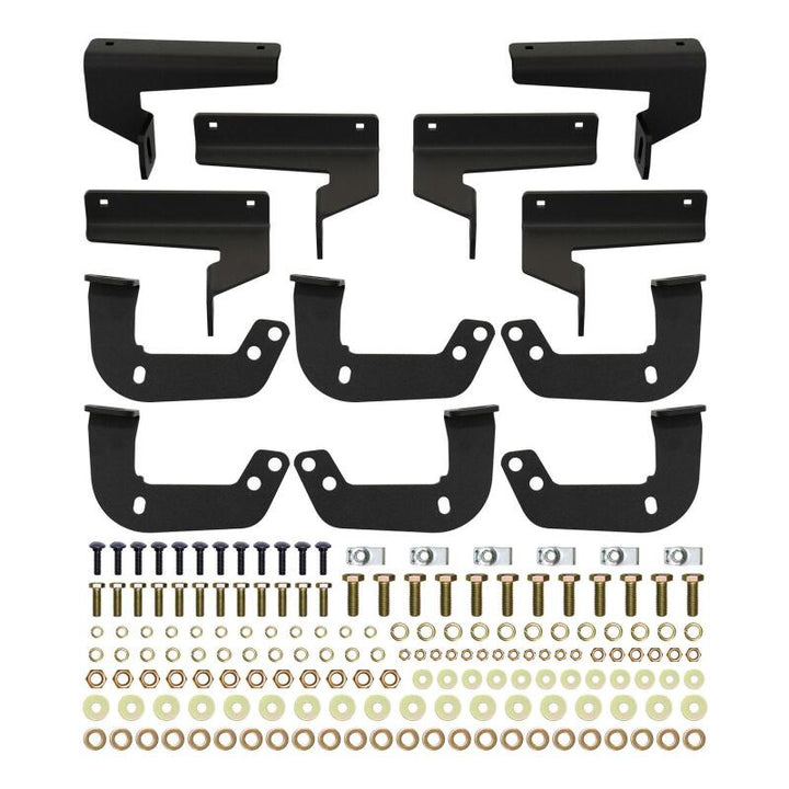 Westin 18-22 Jeep Wrangler JL Unlimited Outlaw Nerf Step Bars - Bull Strap