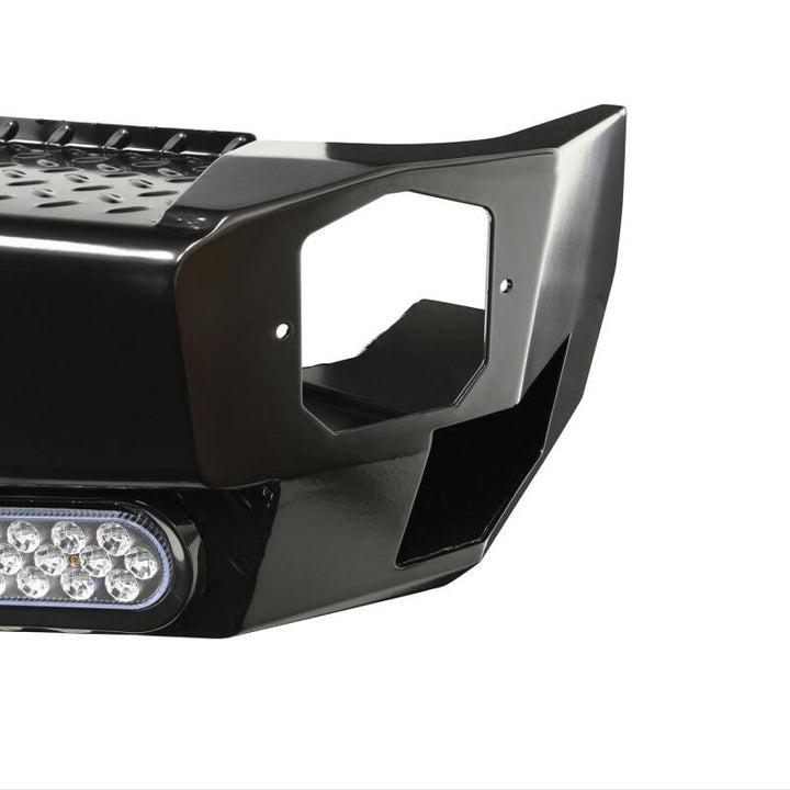 Westin 19-20 Chevy Silverado 1500 HDX Bandit Rear Bumper - Black - Bull Strap