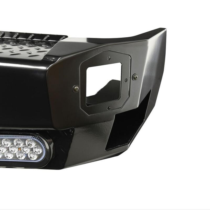 Westin 19-20 Chevy Silverado 1500 HDX Bandit Rear Bumper - Black - Bull Strap
