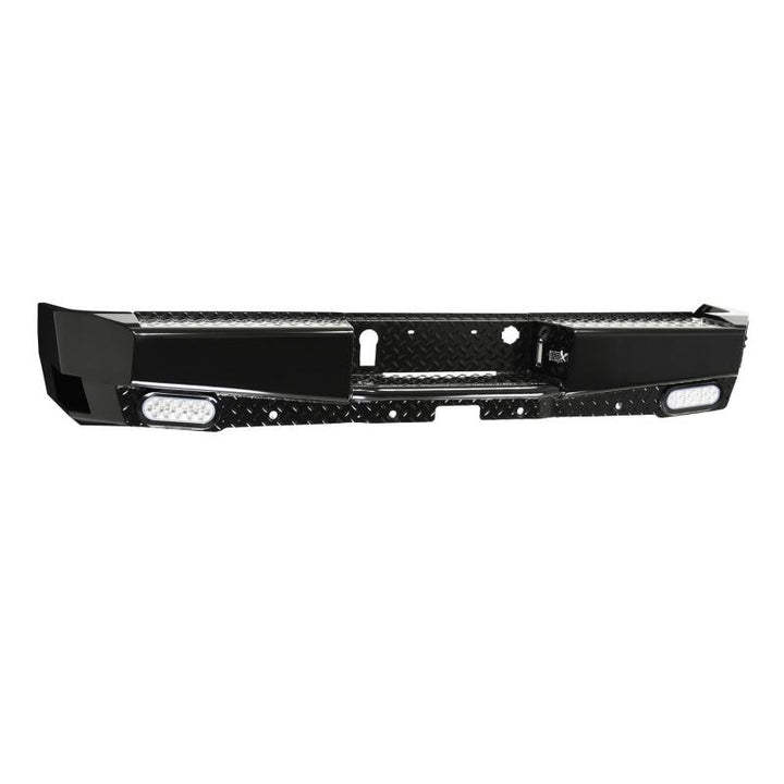 Westin 19-20 Chevy Silverado 1500 HDX Bandit Rear Bumper - Black - Bull Strap