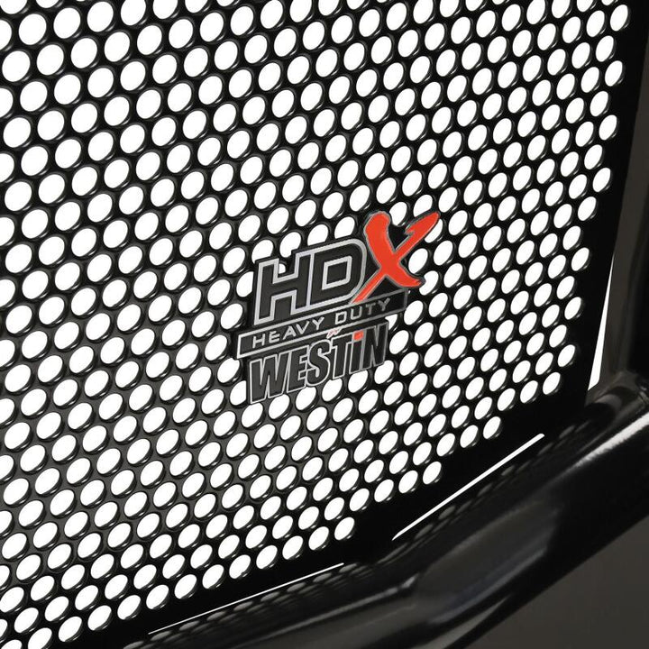 Westin 19-21 Chevrolet Silverado 1500 HDX Modular Grille Guard - Black - Bull Strap