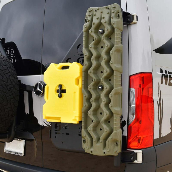 Westin 19-23 Mercedes-Benz Sprinter XTS Rear Bumper Passenger Side Carrier - Bull Strap