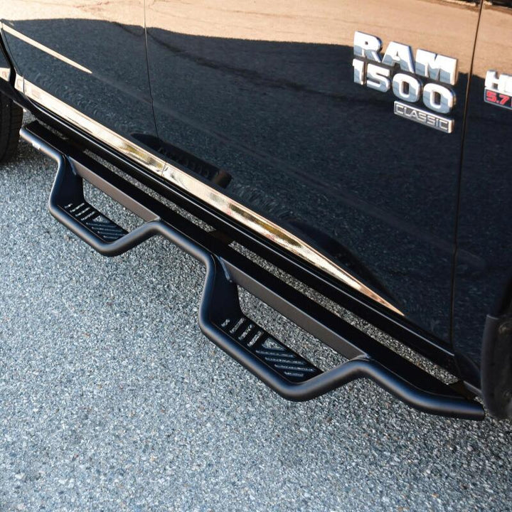 Westin 19-23 RAM 1500 Classic Crew Cab  Outlaw Drop Nerf Step Bars - Bull Strap