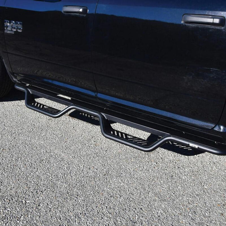 Westin 19-23 RAM 1500 Classic Crew Cab  Outlaw Drop Nerf Step Bars - Bull Strap