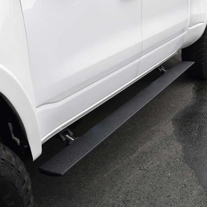 Westin 19-23 RAM 1500 Crew Cab (Excl. 2019+ 1500 Clsc.) Pro-e Running Boards - Tex. Blk - Bull Strap