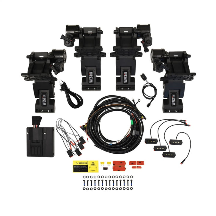Westin 19-23 RAM 1500 Crew Cab (Excl. 2019+ 1500 Clsc.) Pro-e Running Boards - Tex. Blk - Bull Strap