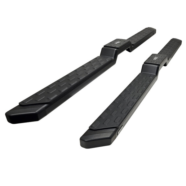 Westin 19-24 Chevrolet Silverado / GMC Sierra 1500 DC (Excl. LD/LTD) HDX Running Boards - Tex. Blk - Bull Strap