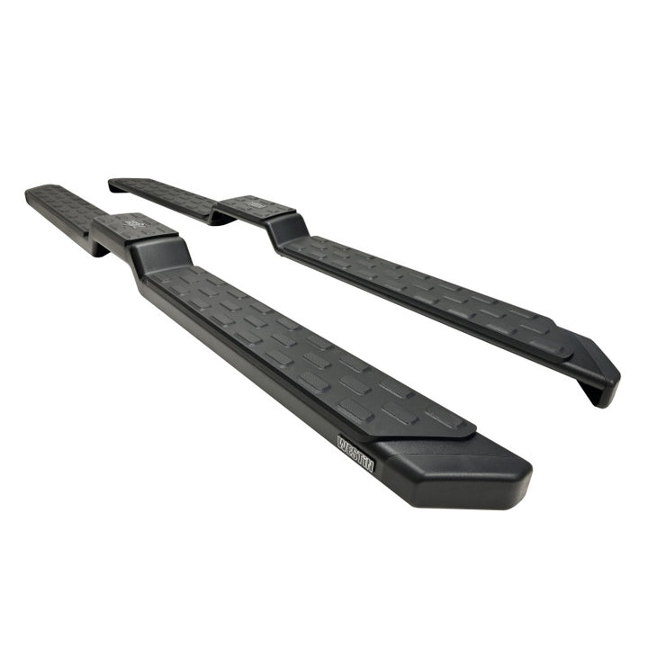 Westin 19-24 Chevrolet Silverado / GMC Sierra 1500 DC (Excl. LD/LTD) HDX Running Boards - Tex. Blk - Bull Strap