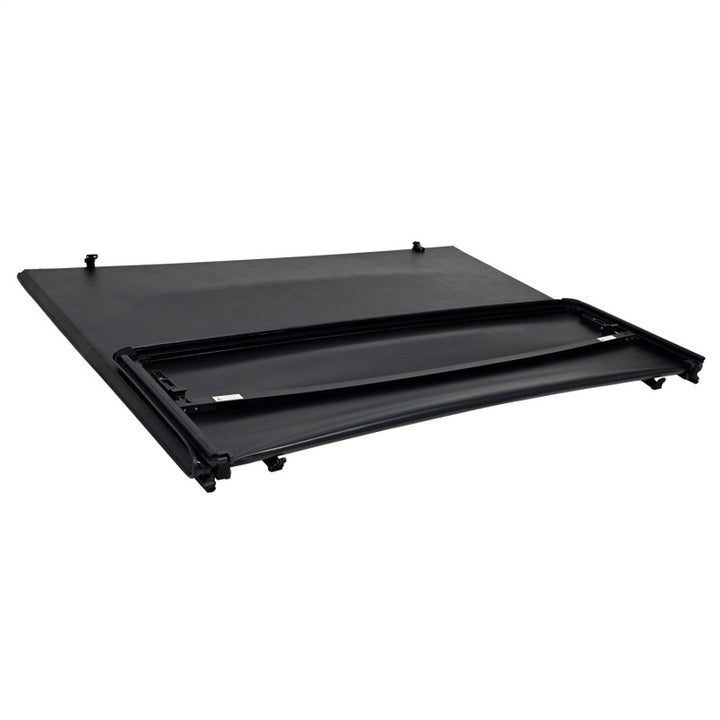 Westin 19-24 RAM 1500 New Body (Excl. Classic) 5ft. 7in. Bed Soft Tri-Fold Tonneau Cover - Black - Bull Strap