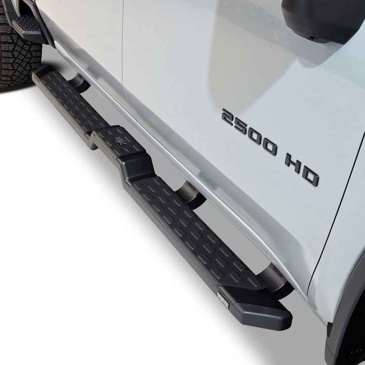 Westin 19-25 Chevrolet Silverado / GMC Sierra 1500 CC (Excl. LD/LTD) HDX Running Boards - Tex. Blk - Bull Strap