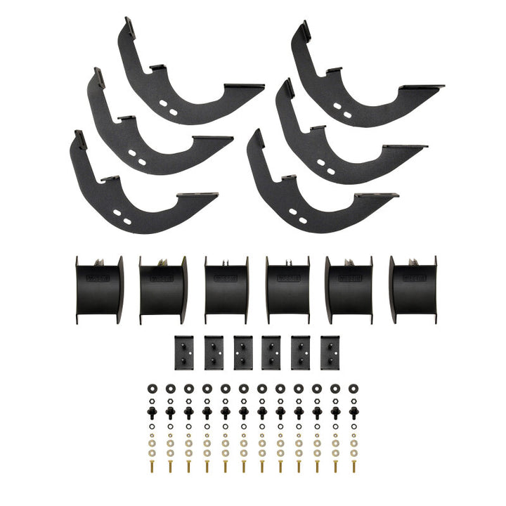 Westin 19-25 Chevrolet Silverado / GMC Sierra 1500 CC (Excl. LD/LTD) HDX Running Boards - Tex. Blk - Bull Strap