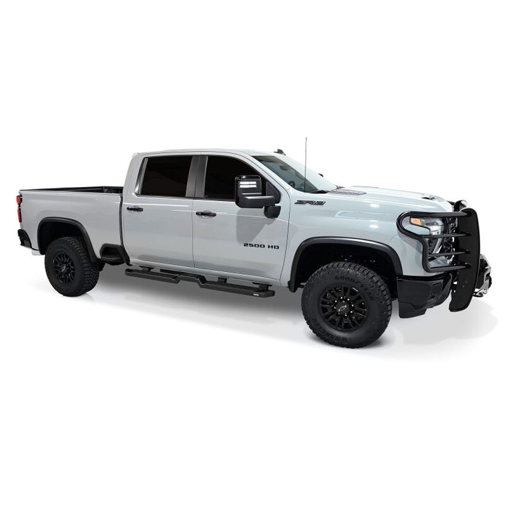 Westin 19-25 Chevrolet Silverado / GMC Sierra 1500 CC (Excl. LD/LTD) HDX Running Boards - Tex. Blk - Bull Strap