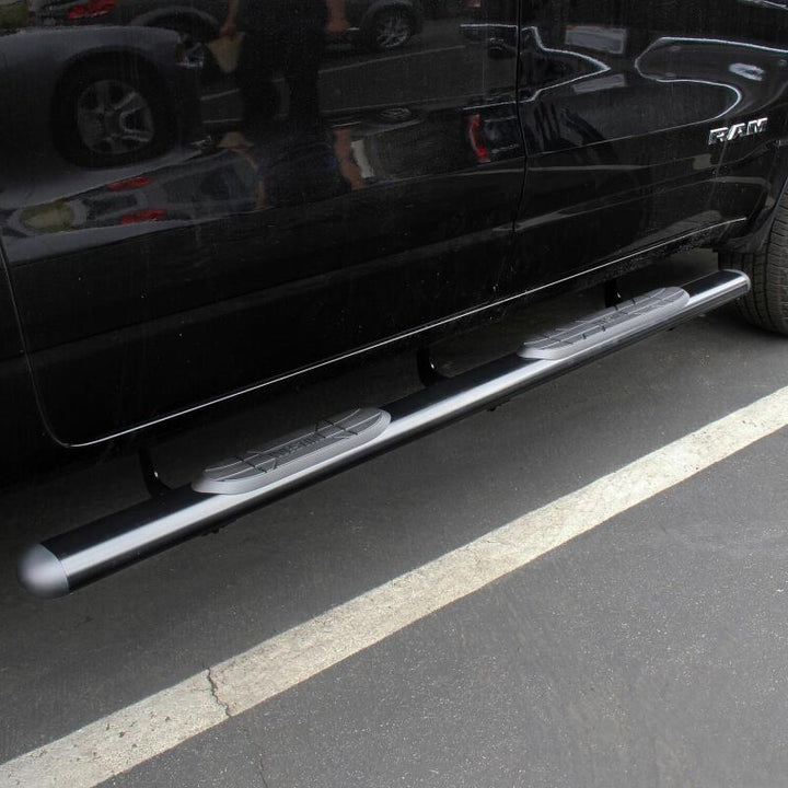 Westin 19 Ram 1500 Quad/Crew Cab (Ex. Classic) Premier Oval Nerf Step Bar Mount Kit - Black - Bull Strap