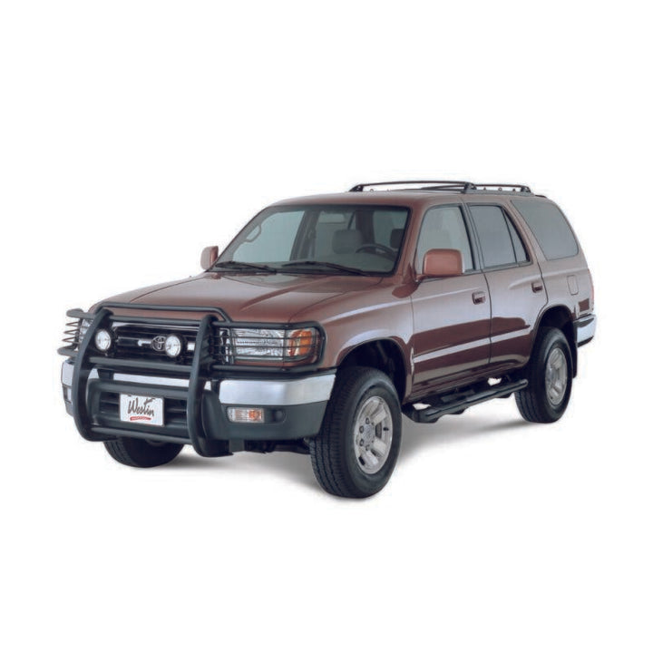 Westin 1996-2002 Toyota 4Runner 4dr Signature 3 Nerf Step Bars - Black - Bull Strap