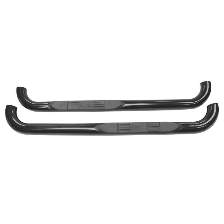 Westin 1999-2016 Ford F-250/350/450/550HD Super Duty Reg Cab E-Series 3 Nerf Step Bars - Black - Bull Strap