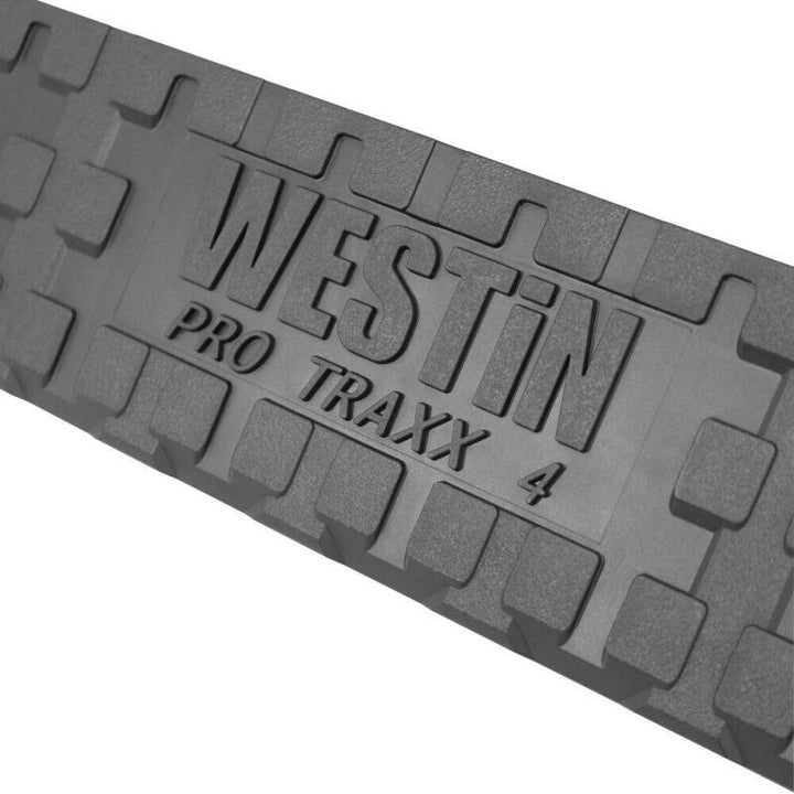 Westin 2009-2018 Dodge/Ram 15/25/3500 Crew Cab PRO TRAXX 4 Oval Nerf Step Bars - Black - Bull Strap