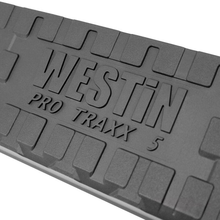 Westin 2009-2018 Dodge/Ram 1500/2500/3500 Crew Cab PRO TRAXX 5 Oval Nerf Step Bars - Black - Bull Strap