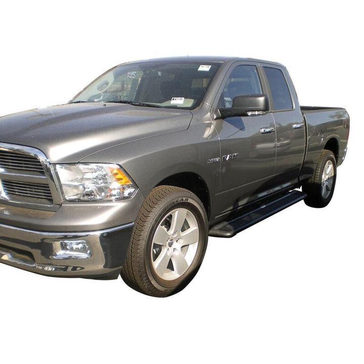 Westin 2009-2018 Dodge/Ram 1500 Quad/Crew Cab Running Board Mount Kit - Black - Bull Strap