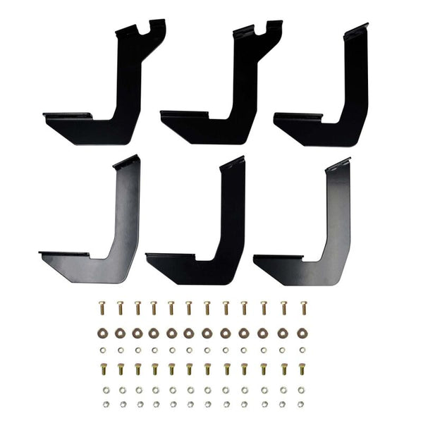 Westin 2010-2013 Toyota 4Runner SR5 Running Board Mount Kit - Black - Bull Strap