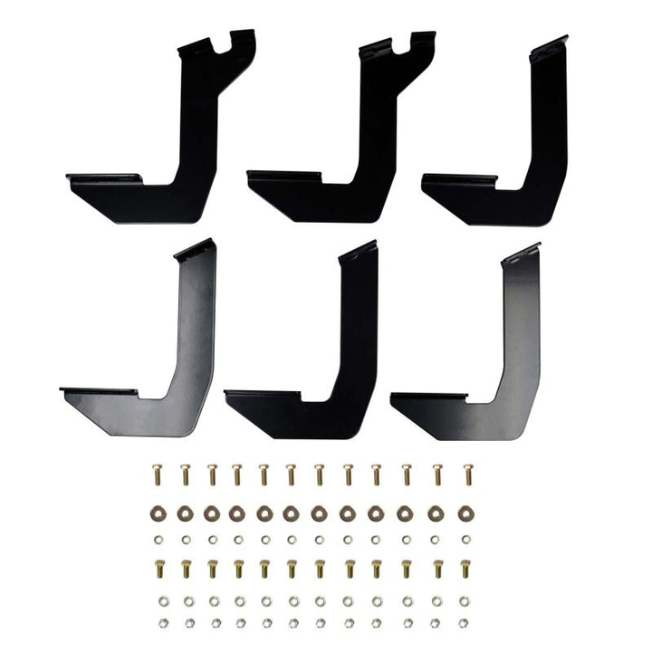 Westin 2010-2013 Toyota 4Runner SR5 Running Board Mount Kit - Black - Bull Strap