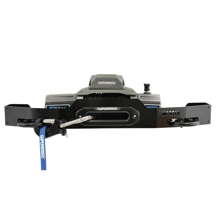 Westin 2015-2018 Ford F-150/F-150 XL SSV MAX Winch Tray - Black - Bull Strap