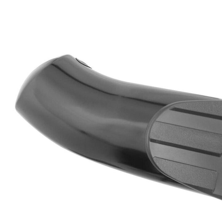 Westin 2015-2018 Ford F-150 SuperCab PRO TRAXX 4 Oval Nerf Step Bars - Black - Bull Strap