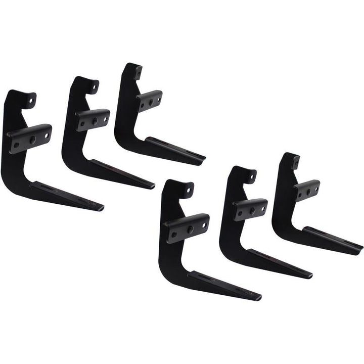 Westin 2015-2018 Ford F-150 SuperCrew Running Board Mount Kit - Black - Bull Strap