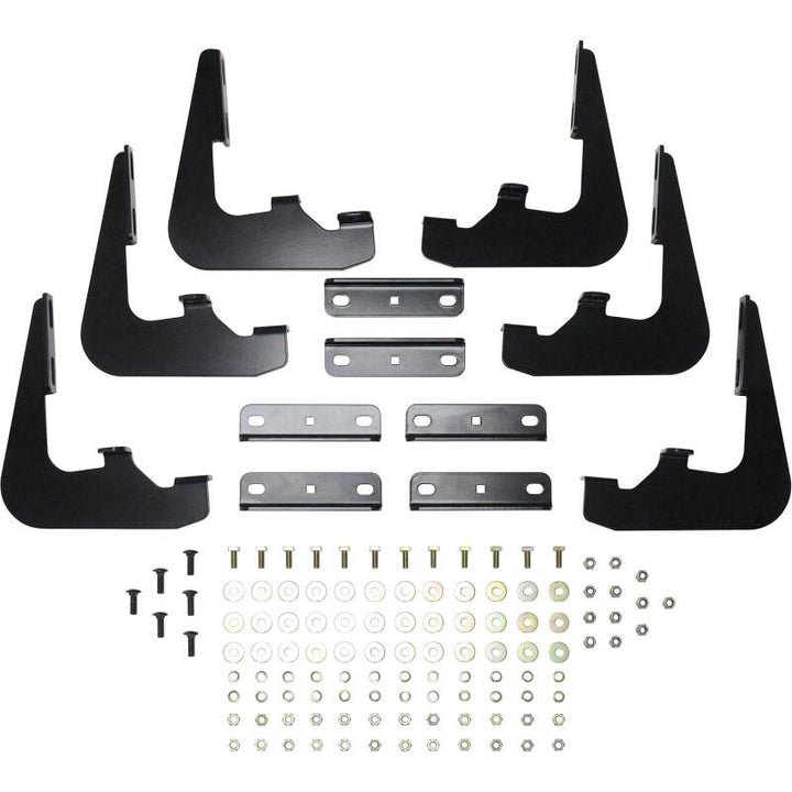 Westin 2015-2018 Ford F-150 SuperCrew Running Board Mount Kit - Black - Bull Strap
