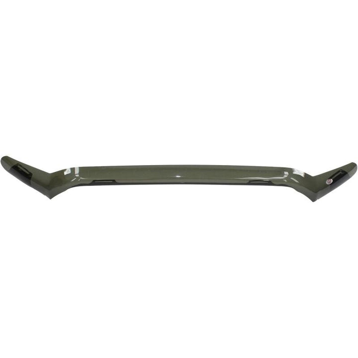 Westin 2016-2018 Toyota Tacoma Wade Platinum Bug Shield - Smoke - Bull Strap