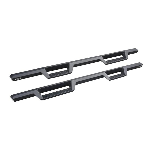 Westin 2019 Chevrolet Silverado / GMC Sierra 1500 Crew Cab Drop Nerf Step Bars - Textured Black - Bull Strap