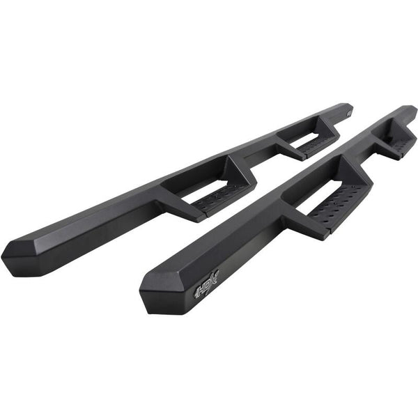 Westin 2020 Jeep Gladiator HDX Drop Nerf Step Bars - Textured Black - Bull Strap