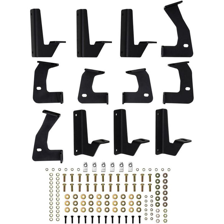Westin 2020 Jeep Gladiator HDX Drop Nerf Step Bars - Textured Black - Bull Strap