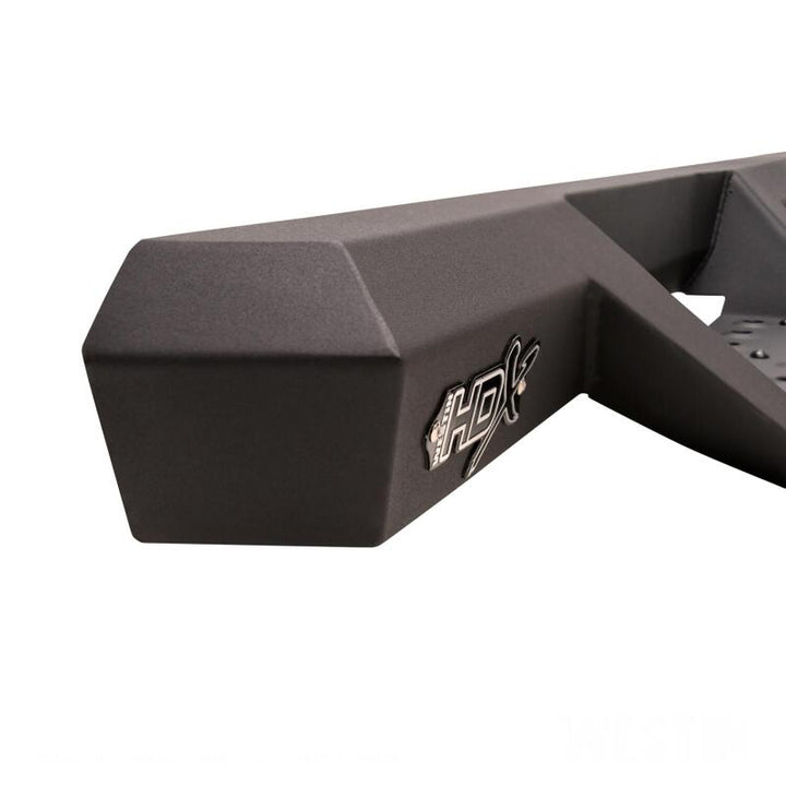 Westin 2020 Jeep Gladiator HDX Drop Nerf Step Bars - Textured Black - Bull Strap