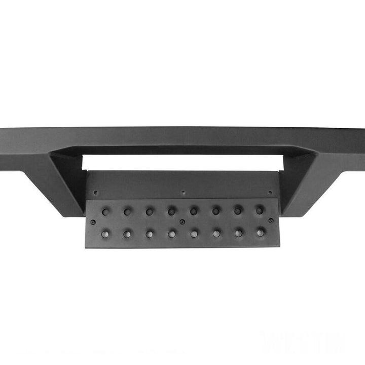 Westin 2020 Jeep Gladiator HDX Drop Nerf Step Bars - Textured Black - Bull Strap
