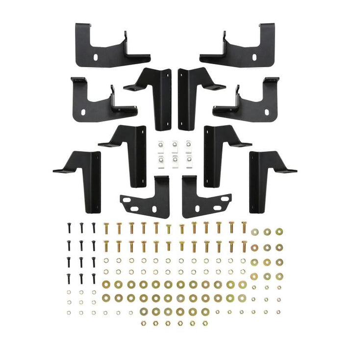 Westin 2020 Jeep Gladiator HDX Xtreme Nerf Step Bars - Textured Black - Bull Strap