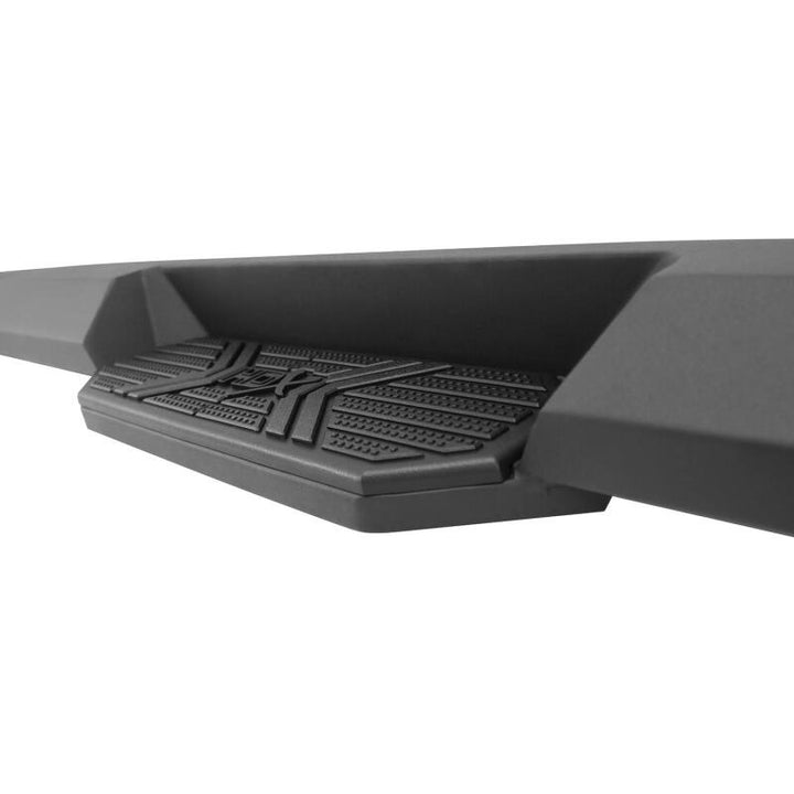 Westin 2020 Jeep Gladiator HDX Xtreme Nerf Step Bars - Textured Black - Bull Strap