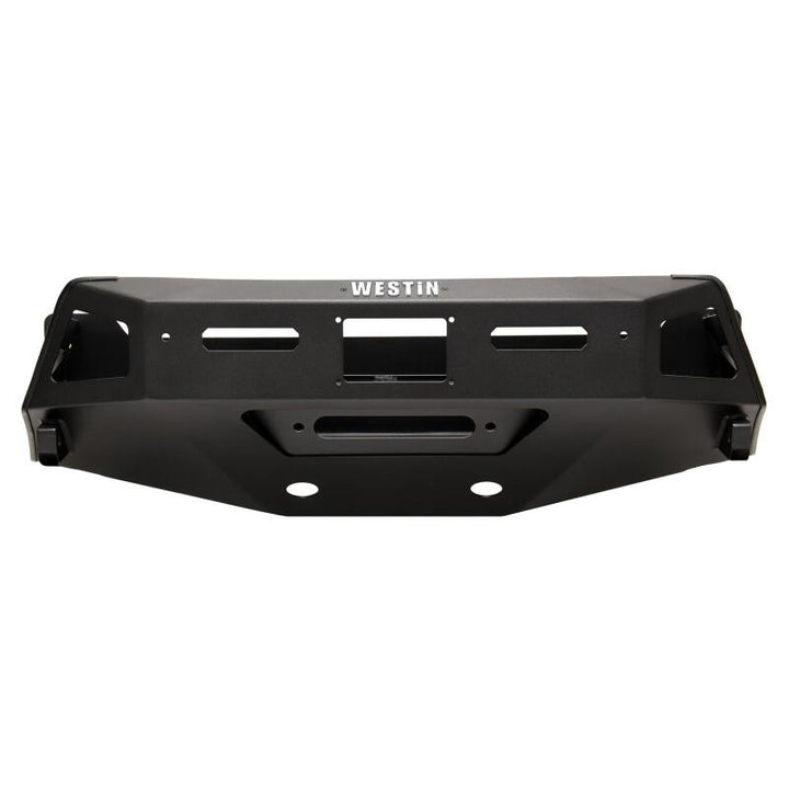 Westin 2022 Nissan Frontier Pro-Series Front Bumper - Textured Black - Bull Strap