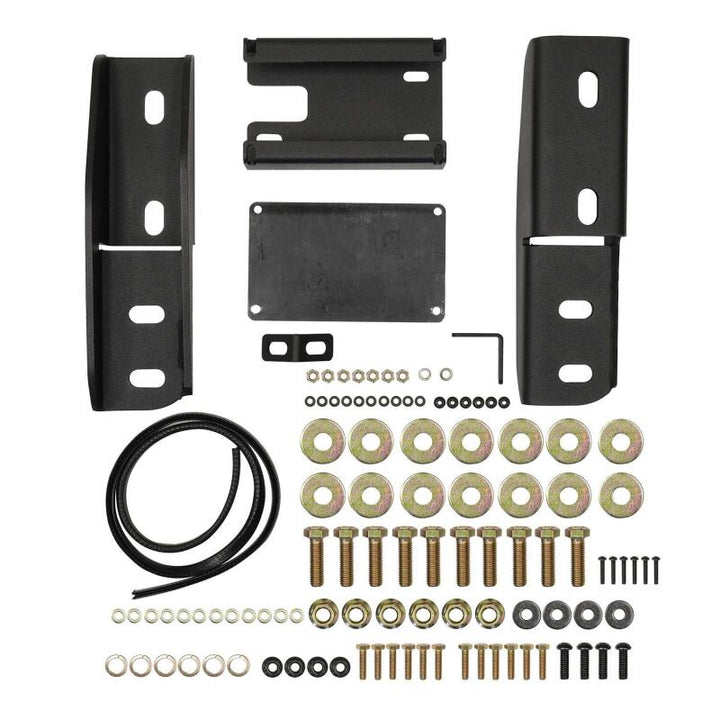 Westin 2022 Nissan Frontier Pro-Series Front Bumper - Textured Black - Bull Strap