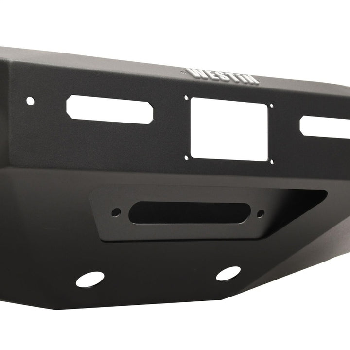 Westin 2022 Nissan Frontier Pro-Series Front Bumper - Textured Black - Bull Strap
